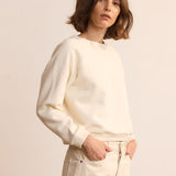 The Daily Sweatshirt in Natural White
