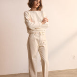 The Daily Sweatshirt in Natural White