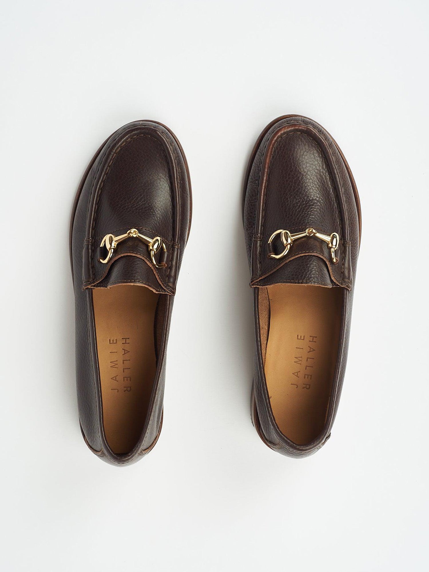 The Bit Loafer in Castagno Flat View