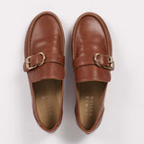 The Buckle Loafer in Brown