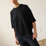 The Boxy Tee in Black