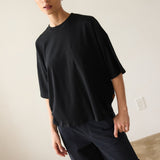 The Boxy Tee in Black