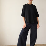 The Boxy Tee in Black