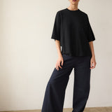 The Boxy Tee in Black