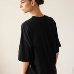 The Boxy Tee in Black