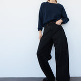 The Daily Sweatshirt in Navy - Jamie Haller