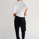 The Harem Pant Silk in Black