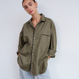 The PJ Shirt in Taupe