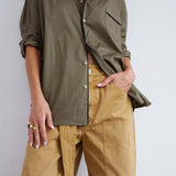 The PJ Shirt in Taupe