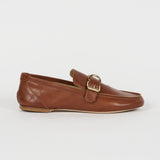 The Buckle Loafer in Brown