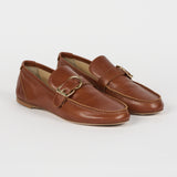 The Buckle Loafer in Brown