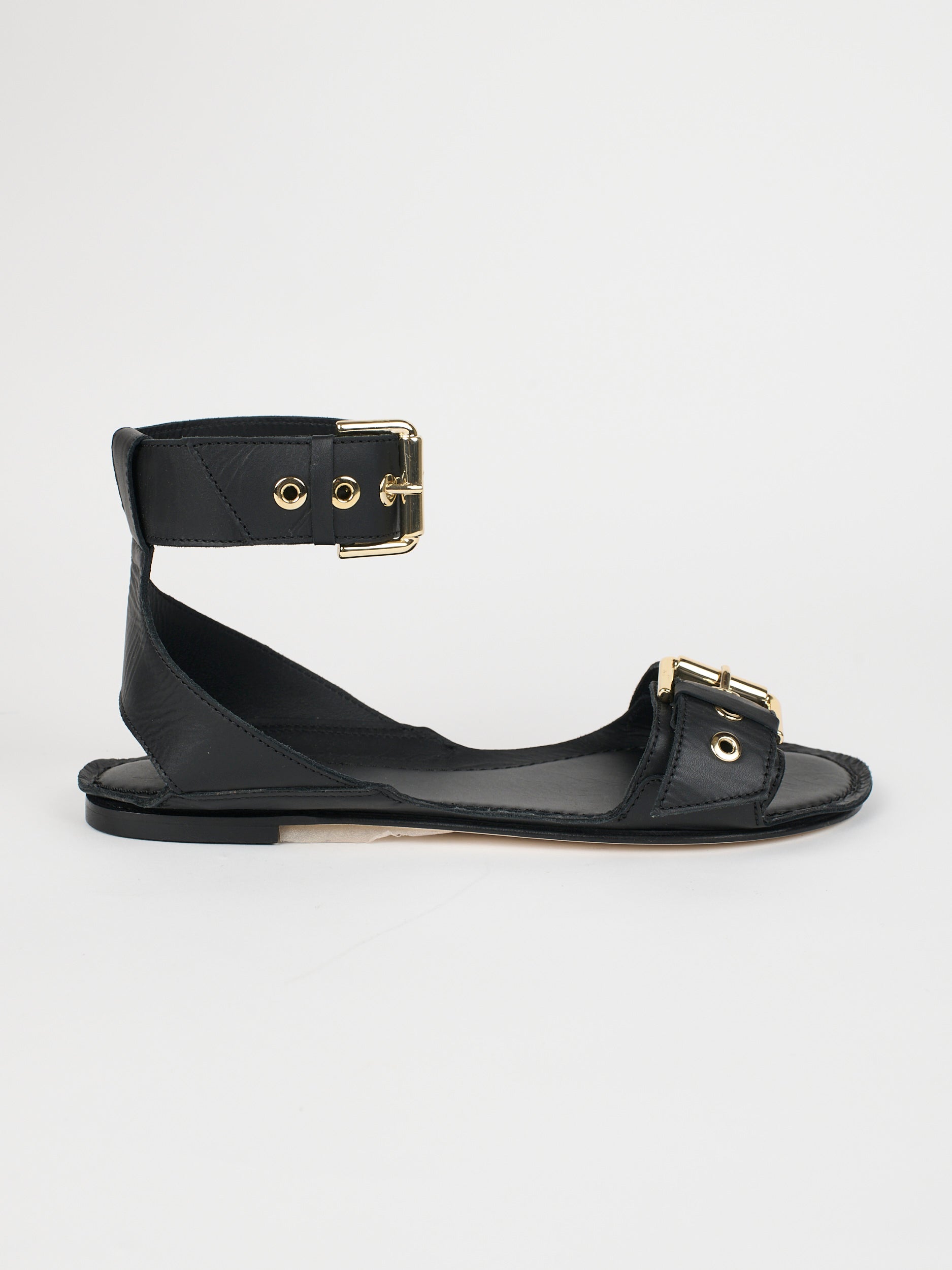 The Gladiator Sandal in Black