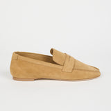 The Unlined Penny Loafer in Ambra