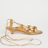 The Sparta Heel in Metallic Bronze