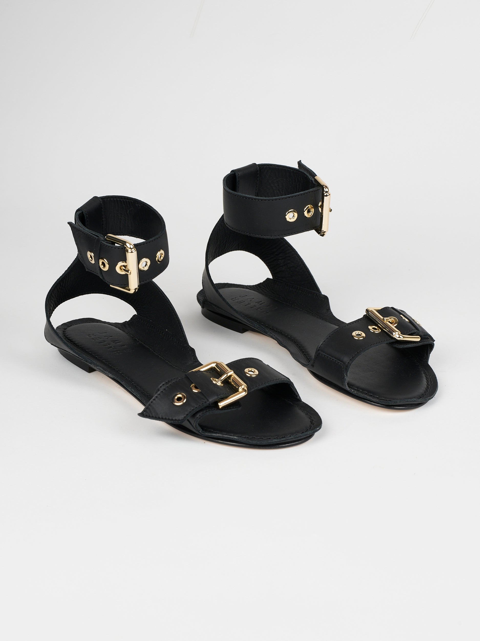 The Gladiator Sandal in Black