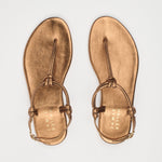 The Knot Sandal in Gold