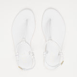 The Knot Sandal in White