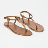 The Knot Sandal in Gold