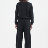 The Arc Lounge Pant in black. On body back - Jamie Haller