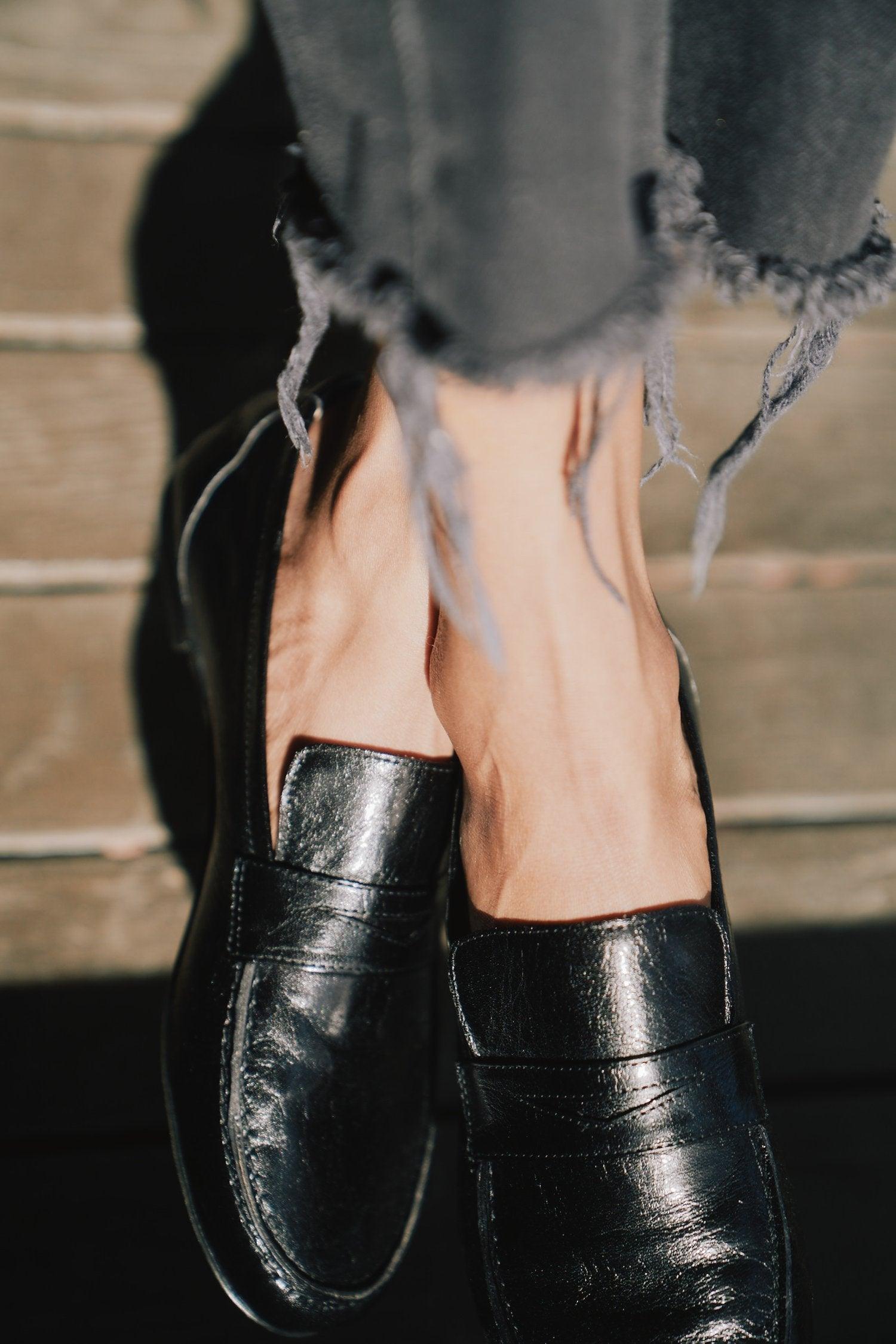 The Penny Loafer in Black - Jamie Haller