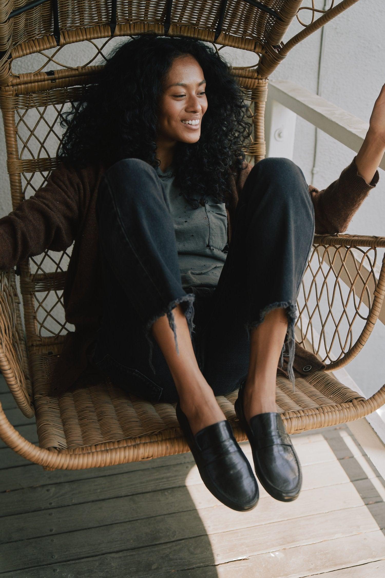 The Penny Loafer in Black - Jamie Haller