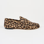 The Penny Loafer in Ponyhair Leopard Side