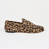 The Penny Loafer in Ponyhair Leopard Side