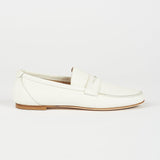 The Penny Loafer in White - Jamie Haller