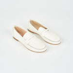 The Penny Loafer in White - Jamie Haller