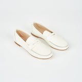 The Penny Loafer in White - Jamie Haller