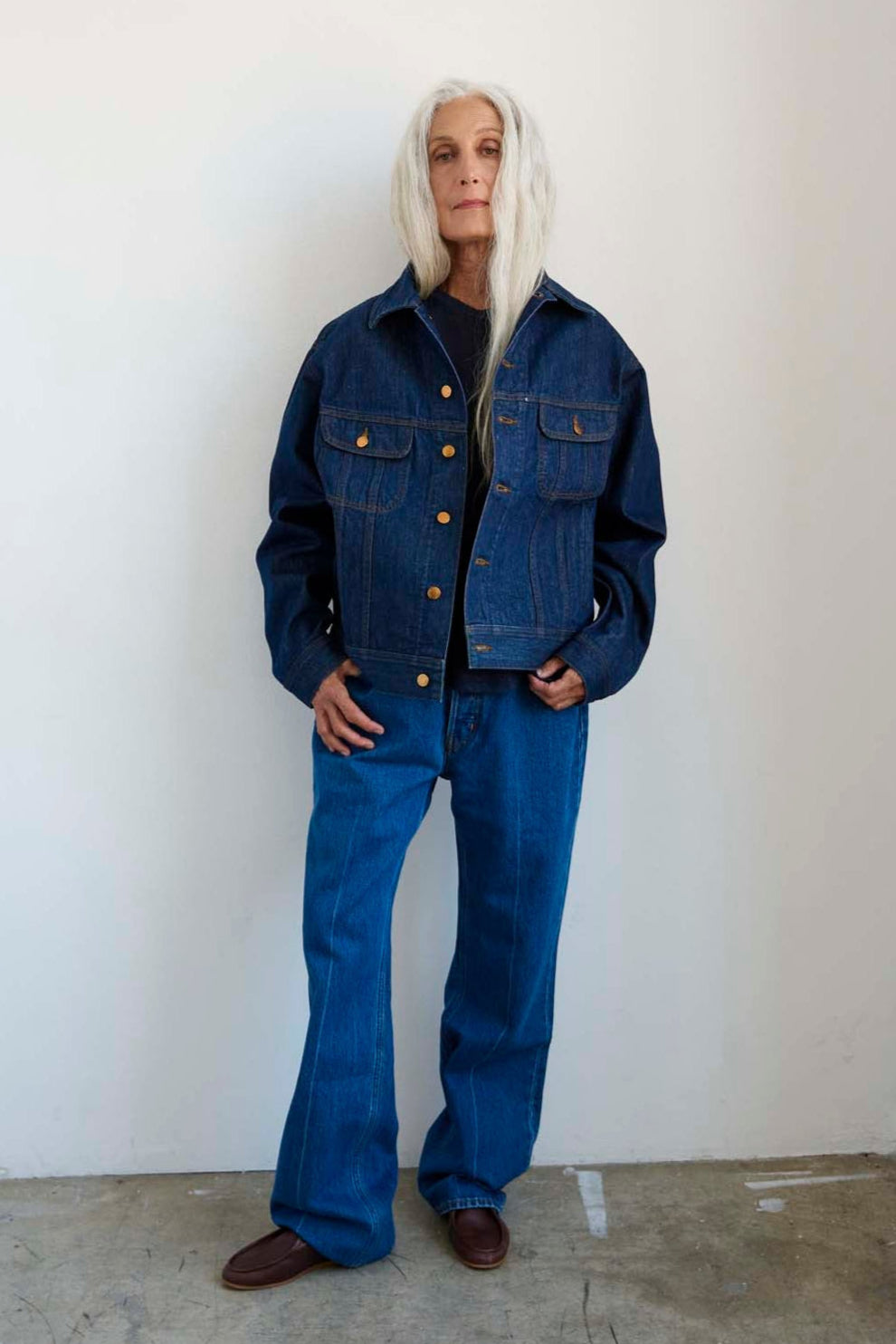 The Loverboy Jacket in Raw Rinse