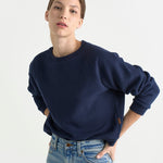 The Daily Sweatshirt in Navy - Jamie Haller