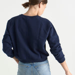 The Daily Sweatshirt in Navy - Jamie Haller
