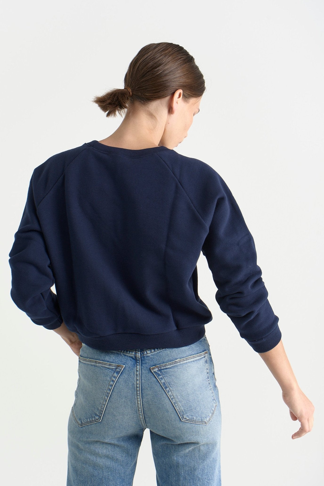 The Daily Sweatshirt in Navy - Jamie Haller