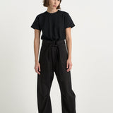 The Everything Pant in Black. On body front - Jamie Haller