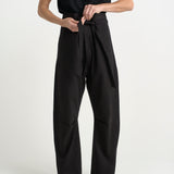 The Everything Pant in Black. On body front - Jamie Haller
