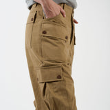 The Fatigues in Chestnut Detail Side