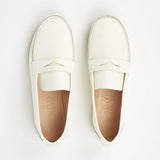 The Penny Loafer in White - Jamie Haller