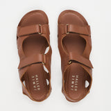 The Walking Sandal in Cognac