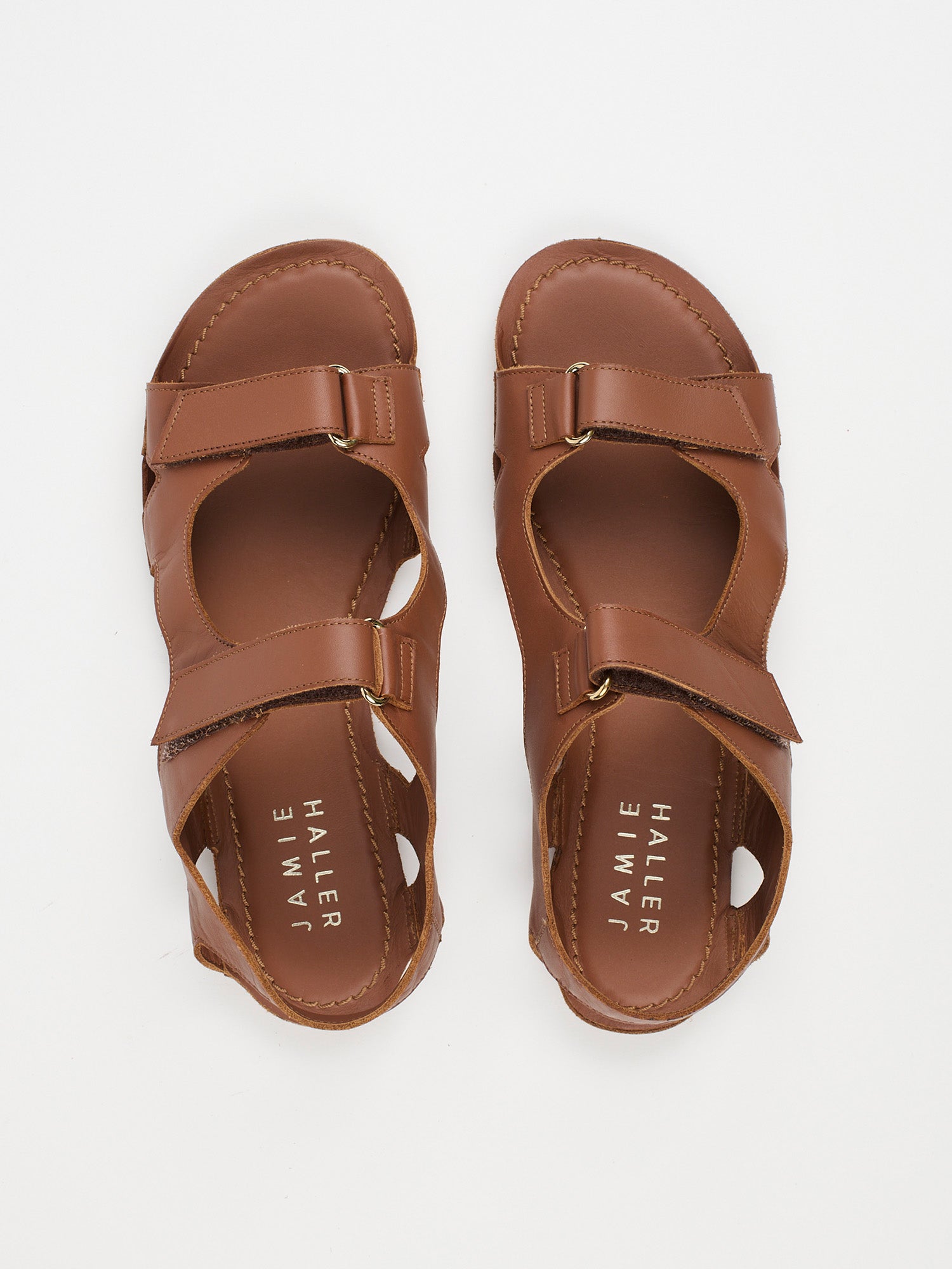 The Walking Sandal in Cognac