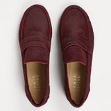 The Penny Loafer in Ponyhair Claret