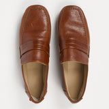 The George Slipper in Cuoio