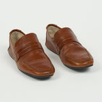 The George Slipper in Cuoio