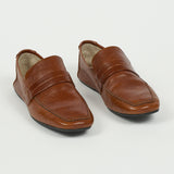 The George Slipper in Cuoio