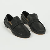 The Unlined Penny Loafer in Nero