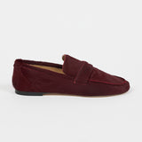 The Penny Loafer in Ponyhair Claret