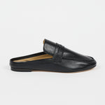 The Penny Loafer Mule in Black
