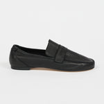 The Unlined Penny Loafer in Nero