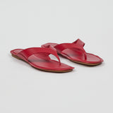 The San Diego Sandal in Red