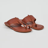 The Toe Thong in Cognac